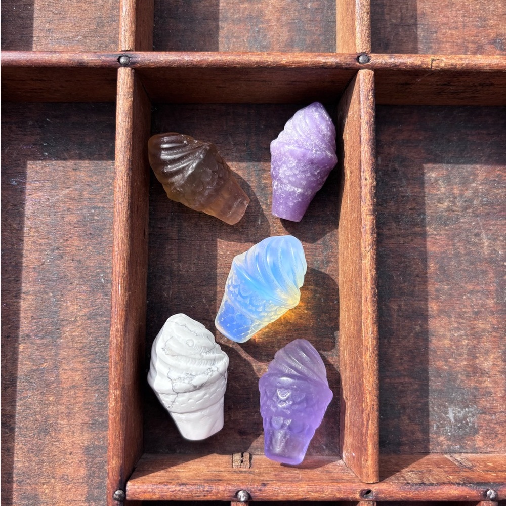 Crystal Icecream Cones